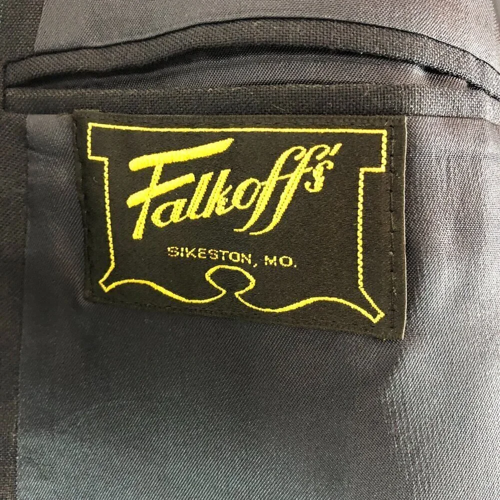 Falkoff's Men's Shop Blue Suit
